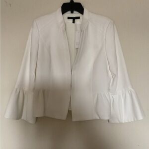 Elegant White Women's Jacket, White House Black Market,12